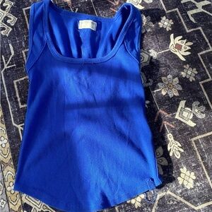 We The Free Royal Blue Tank Top